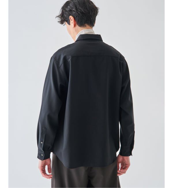 EDIFICE「SUPER 100&rsquo;s ウール レギュラー シャツ」|シャツ・ブラウス|