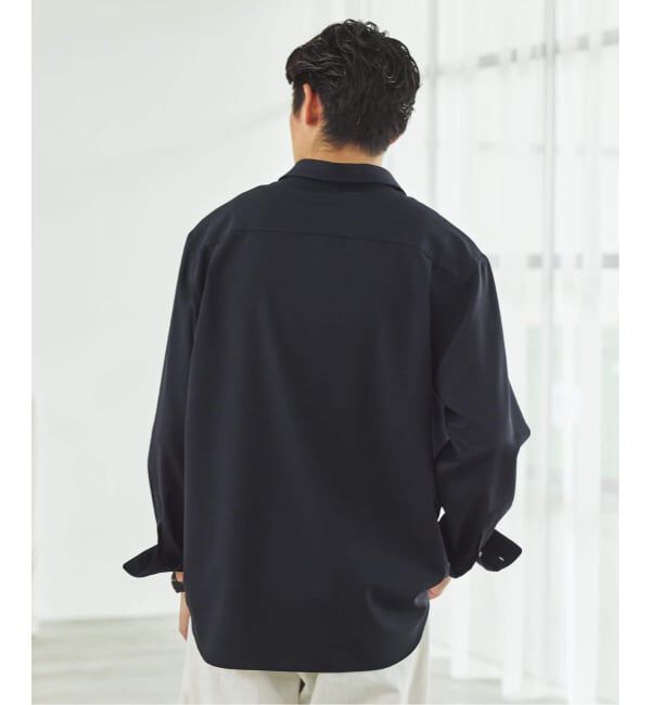 EDIFICE「SUPER 100&rsquo;s ウール レギュラー シャツ」|シャツ・ブラウス|