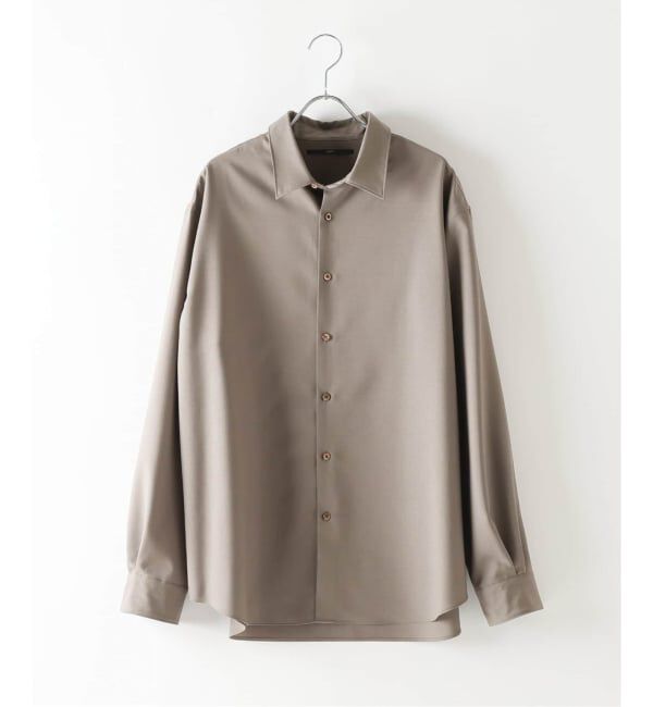 EDIFICE「SUPER 100&rsquo;s ウール レギュラー シャツ」|シャツ・ブラウス|