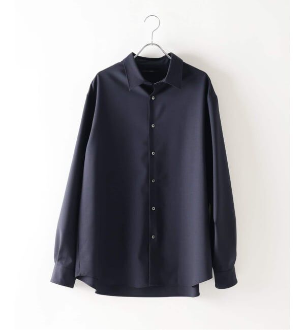 EDIFICE「SUPER 100&rsquo;s ウール レギュラー シャツ」|シャツ・ブラウス|