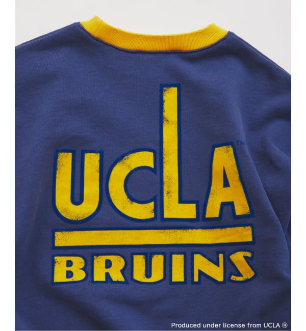 JOURNAL STANDARD relume「UCLA&times;relume ヴィンテージ加工スウェット/ハーフジップ・ヘンリー・クルー」|スウェット・ジャージ|
