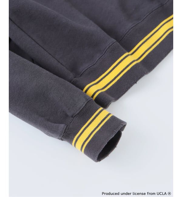 JOURNAL STANDARD relume「UCLA&times;relume ヴィンテージ加工スウェット/ハーフジップ・ヘンリー・クルー」|スウェット・ジャージ|