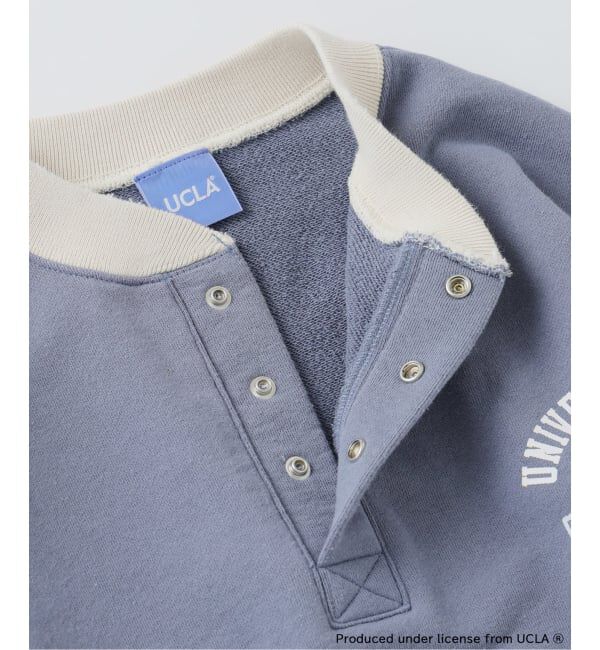 JOURNAL STANDARD relume「UCLA&times;relume ヴィンテージ加工スウェット/ハーフジップ・ヘンリー・クルー」|スウェット・ジャージ|