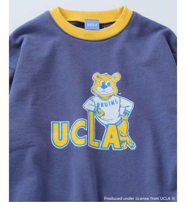 JOURNAL STANDARD relume「UCLA&times;relume ヴィンテージ加工スウェット/ハーフジップ・ヘンリー・クルー」|スウェット・ジャージ|