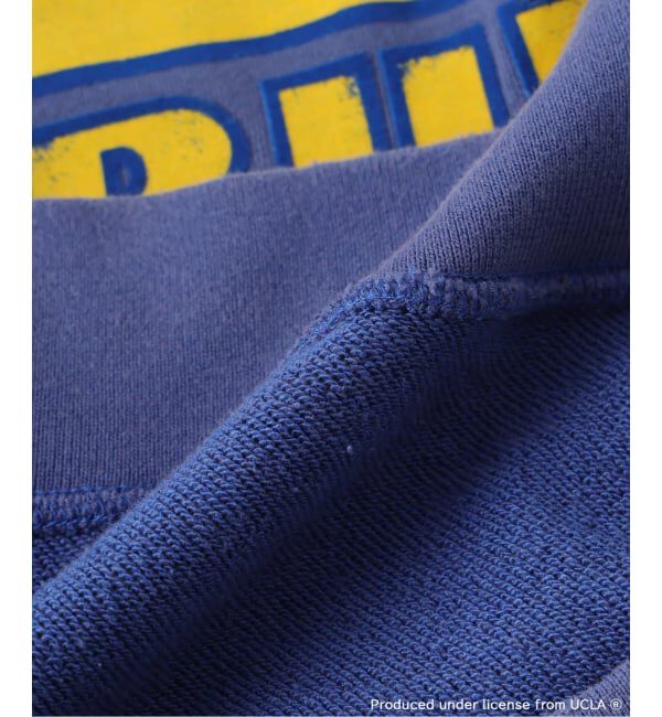 JOURNAL STANDARD relume「UCLA&times;relume ヴィンテージ加工スウェット/ハーフジップ・ヘンリー・クルー」|スウェット・ジャージ|