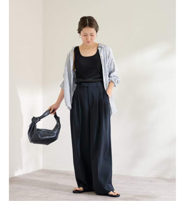 FRAMeWORK「≪追加≫2WAYベアテレコタンク2」|タンクトップ|