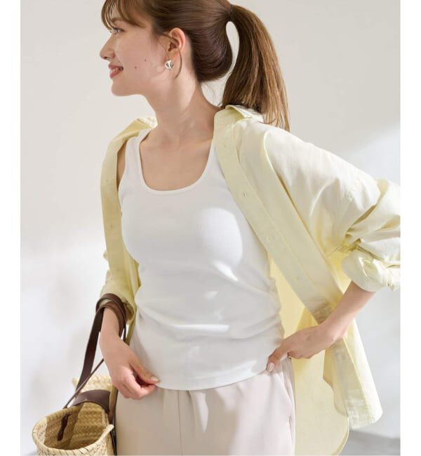 FRAMeWORK「≪追加≫2WAYベアテレコタンク2」|タンクトップ|