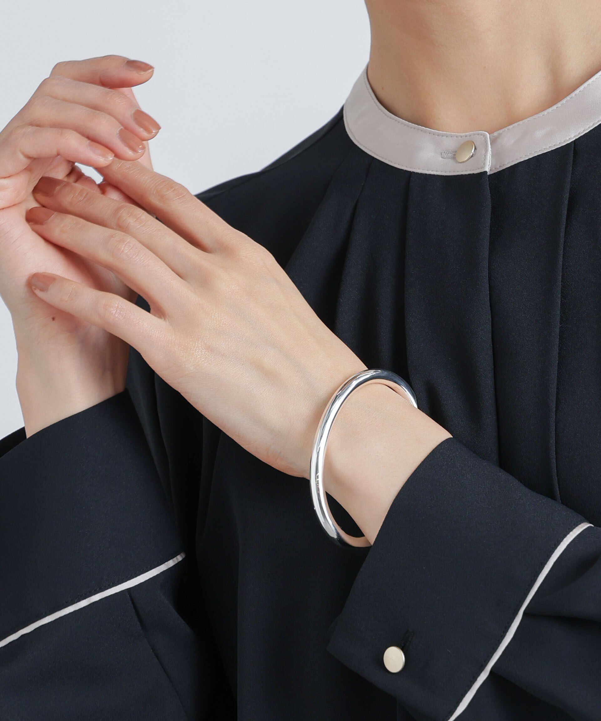 nano･universe「シンプルバングル」|ブレスレット・バングル|シルバー