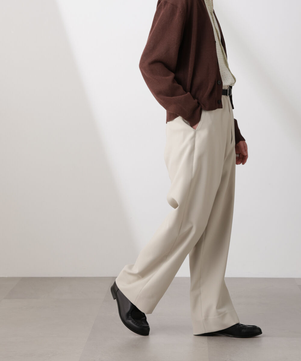 nano･universe「｢SOIGNE｣ECOPET(R)&times;AEROツイルストレッチチノスラックス」|チノ|