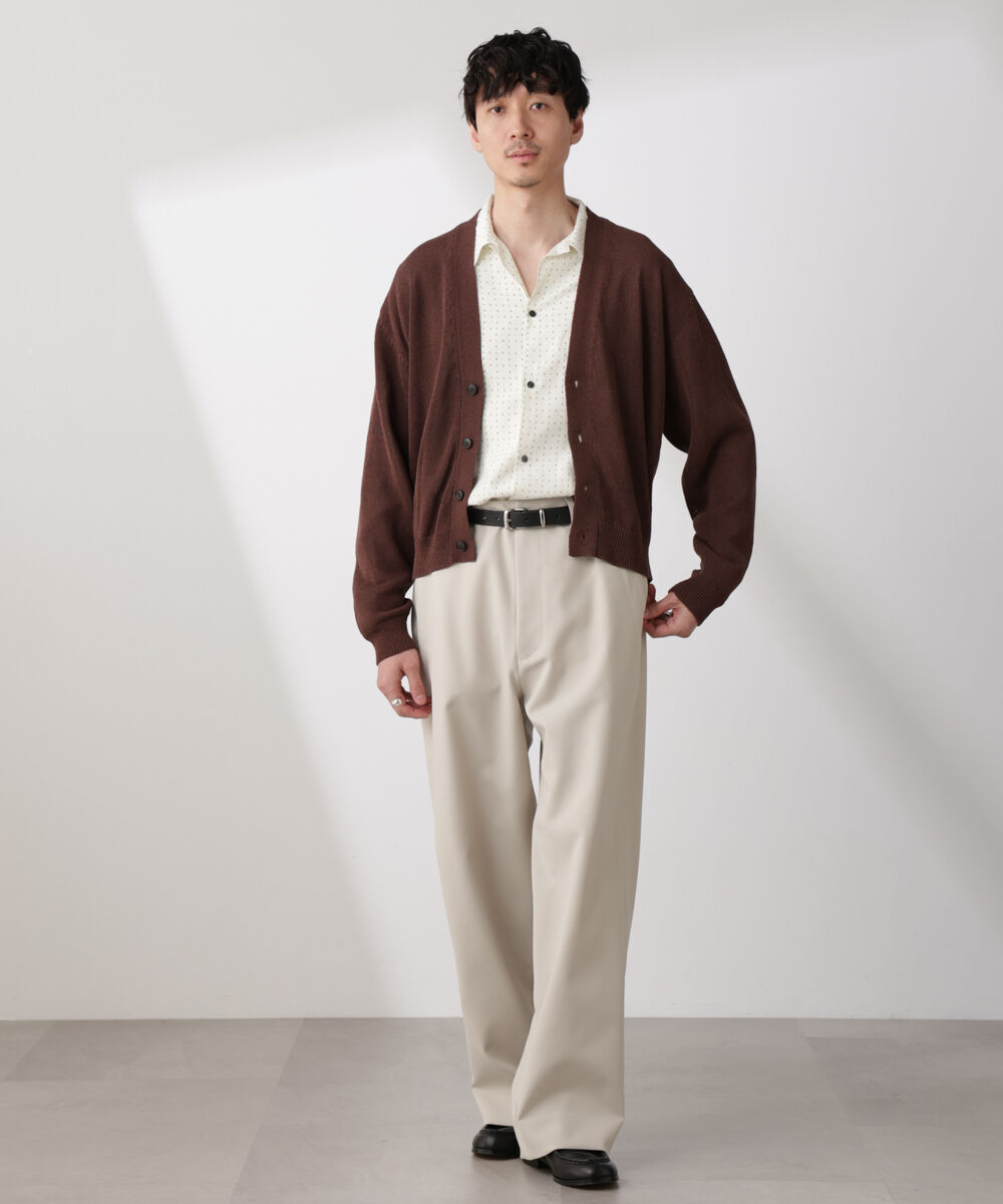 nano･universe「｢SOIGNE｣ECOPET(R)&times;AEROツイルストレッチチノスラックス」|チノ|