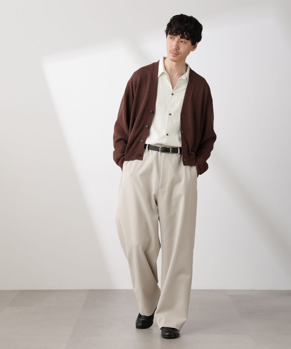 nano･universe「｢SOIGNE｣ECOPET(R)&times;AEROツイルストレッチチノスラックス」|チノ|