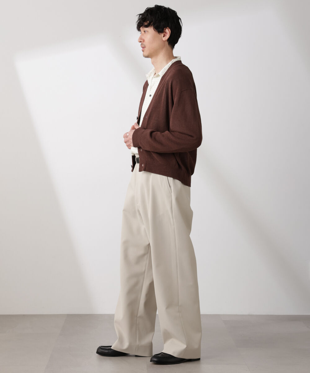 nano･universe「｢SOIGNE｣ECOPET(R)&times;AEROツイルストレッチチノスラックス」|チノ|