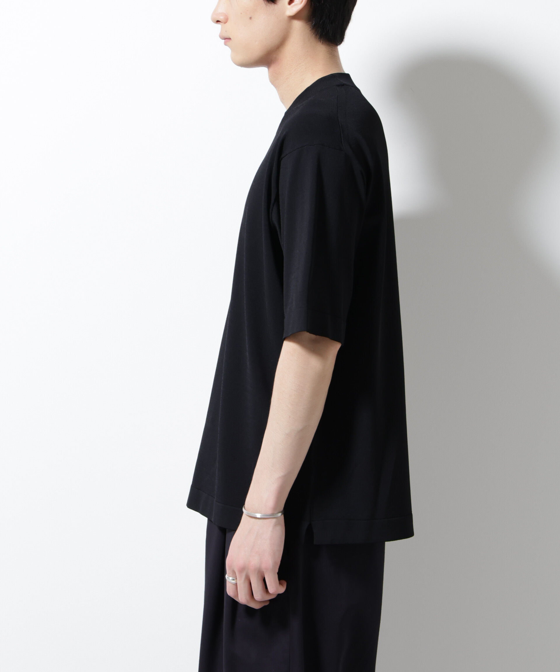 nano･universe「｢ELITE 7 FUNCTION｣モックネックニット」|ニット・セーター|