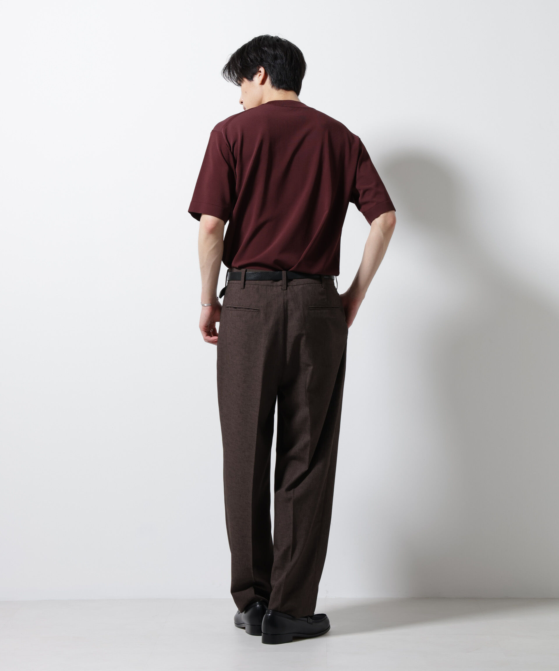 nano･universe「｢ELITE 7 FUNCTION｣モックネックニット」|ニット・セーター|