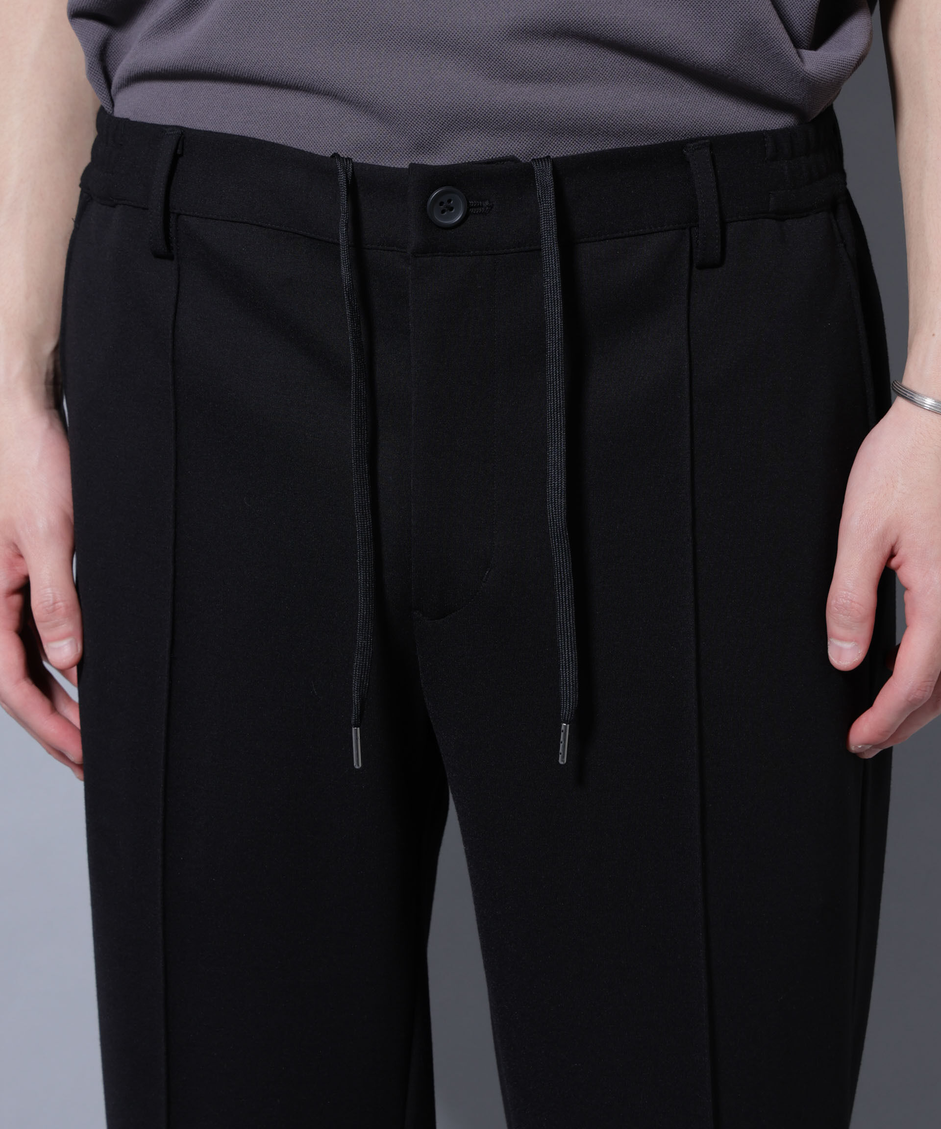 nano･universe「「モダンコンフォートシリーズ」スリムイージースラックス」|チノ|