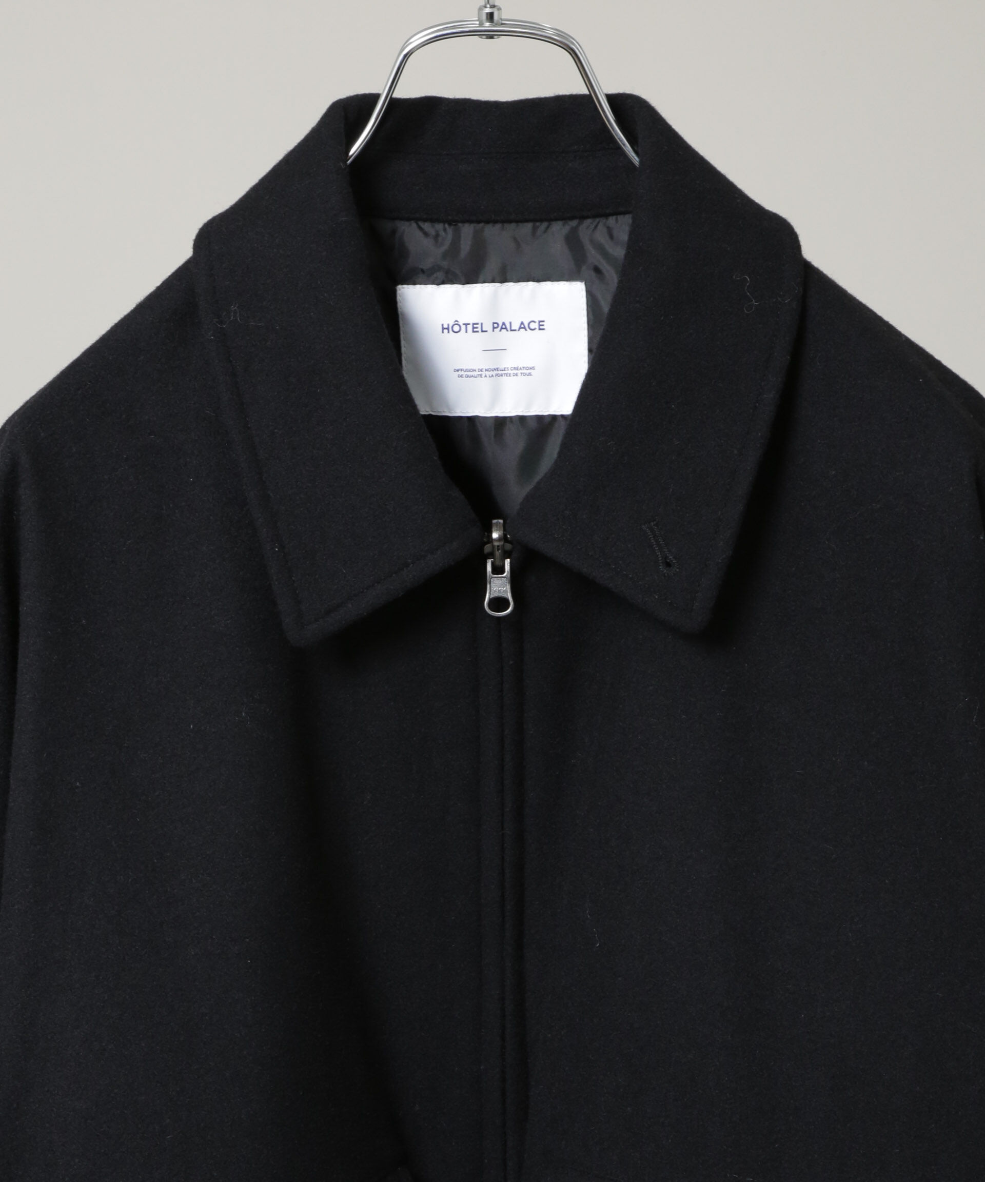 nano･universe「「HOTEL PALACE」ルーズシルエットスイングトップ」|ブルゾン・スタジャン|