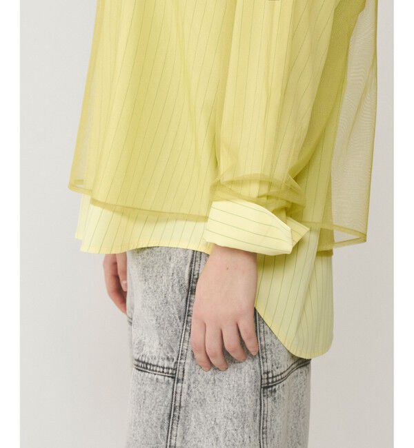 Diagram「チュールレイヤードシャツ」|シャツ・ブラウス|