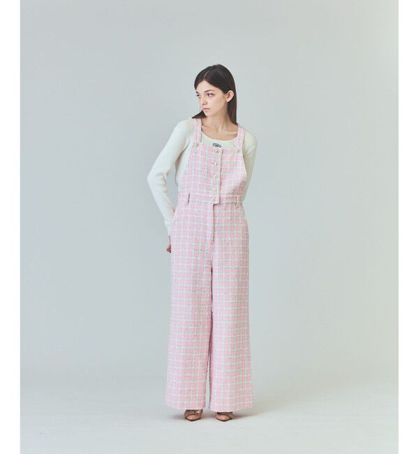  「ロゴ刺繍リブトップ」|ニット・セーター|