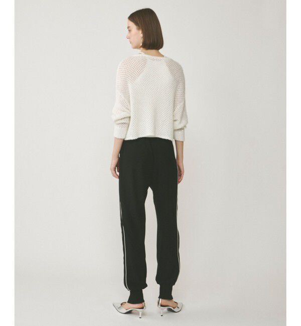  「スパンメッシュニットトップ」|ニット・セーター|