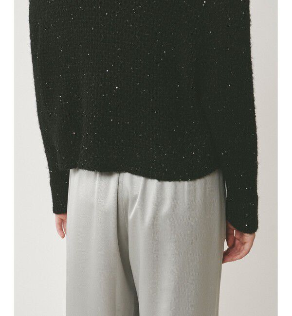  「スパンメッシュニットトップ」|ニット・セーター|