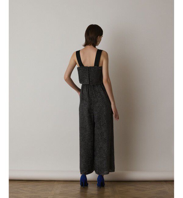  「カットジャガードサロペット」|オールインワン|