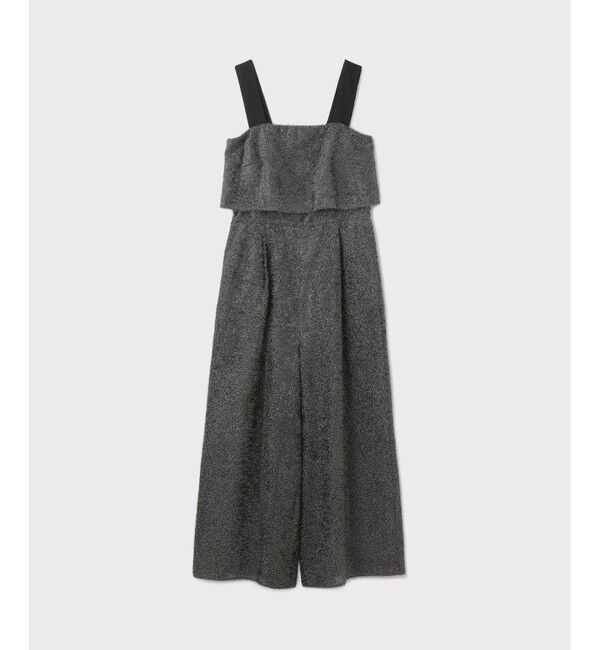  「カットジャガードサロペット」|オールインワン|