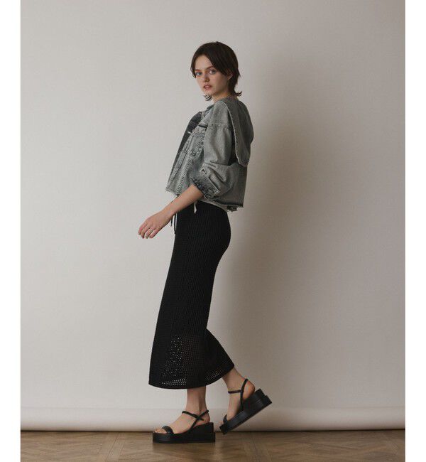 Diagram「メッシュタイトニットスカート」|スカート|