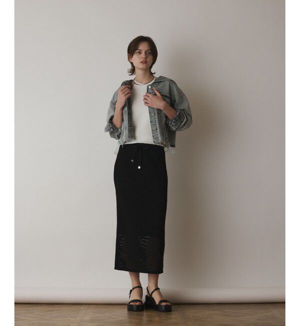 Diagram「メッシュタイトニットスカート」|スカート|