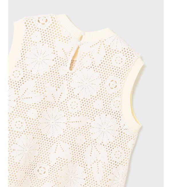 GRACE CONTINENTAL「クロシュ刺繍トップ」|Tシャツ・カットソー|