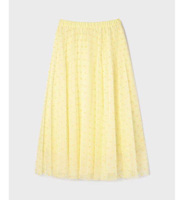 Diagram「フロッキードットプリーツスカート」|スカート|