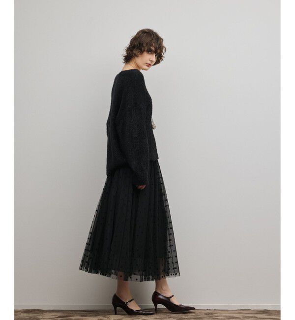 Diagram「フロッキードットプリーツスカート」|スカート|