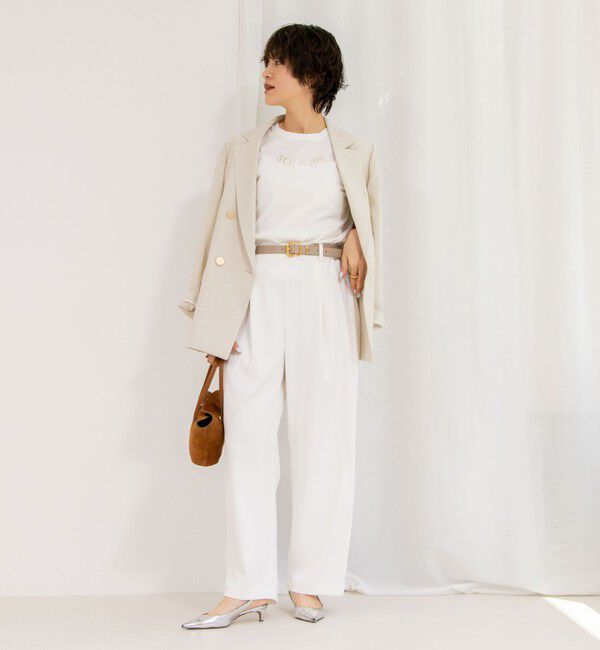 NOLLEY'S sophi「オーガニックコットンロゴT」|Tシャツ・カットソー|