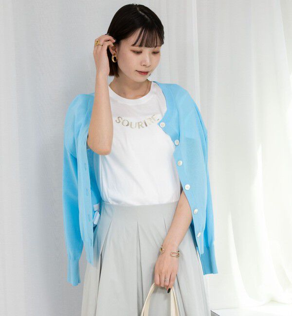 NOLLEY'S sophi「オーガニックコットンロゴT」|Tシャツ・カットソー|