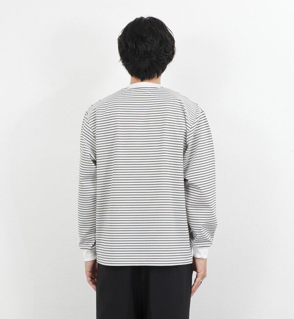 NOLLEY'S goodman「シルケットボーダーロンＴ 26SS」|Tシャツ・カットソー|