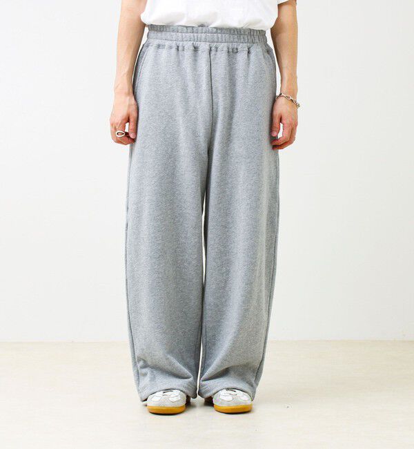GLOSTER「【DISCUS】裏毛ワイドスウェットパンツ」|その他|