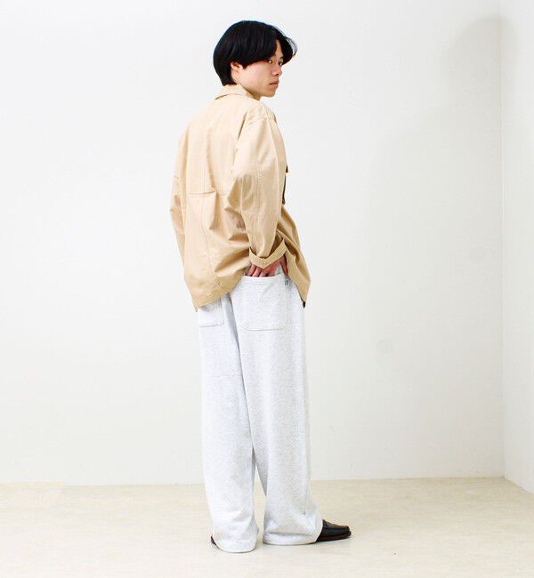 GLOSTER「【DISCUS】裏毛ワイドスウェットパンツ」|その他|