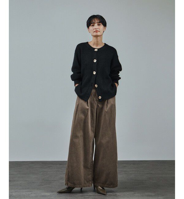 SALON adam et rope'「【W S（ドゥーブル）】ゴートレザーバックストラップパンプス」|パンプス|