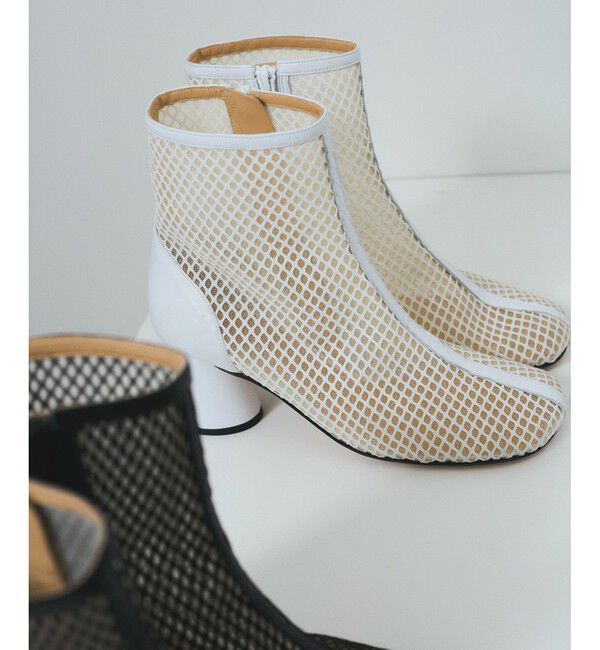 SALON adam et rope'「【PELLICO SUNNY（ペリーコ サニー）】メッシュブーツ」|ロングブーツ|