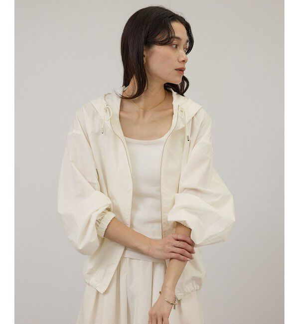 SALON adam et rope'「コーティングフーディーブルゾン / セットアップ対応」|ブルゾン・スタジャン|