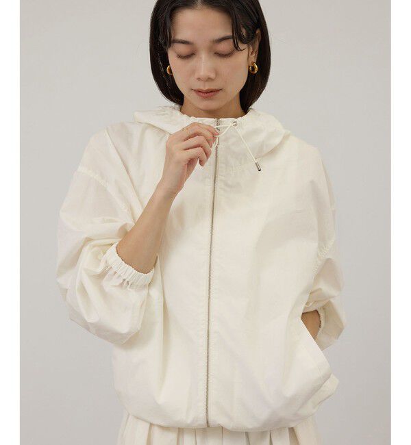 SALON adam et rope'「コーティングフーディーブルゾン / セットアップ対応」|ブルゾン・スタジャン|