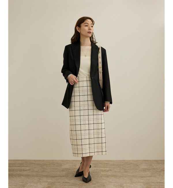 ROPE「【COFIL（コフィル）】シアーボートネックカットソー」|カーディガン|