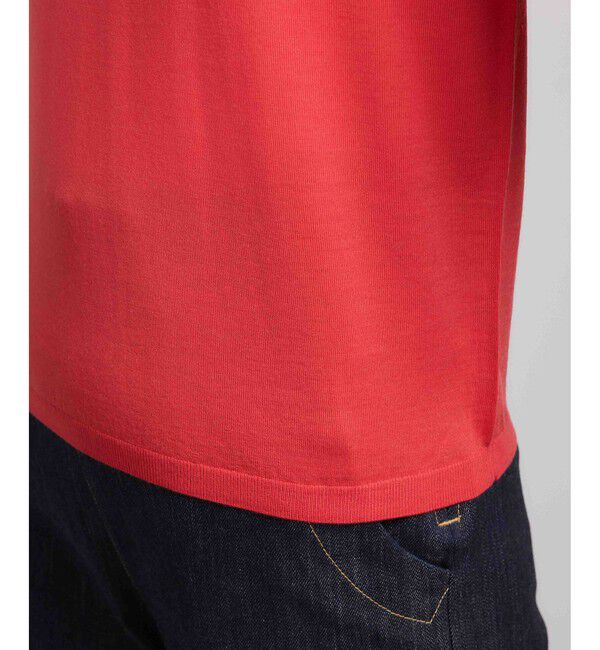 ROPE「袖ギャザークルーネックニットプルオーバー/イージーケア」|ニット・セーター|