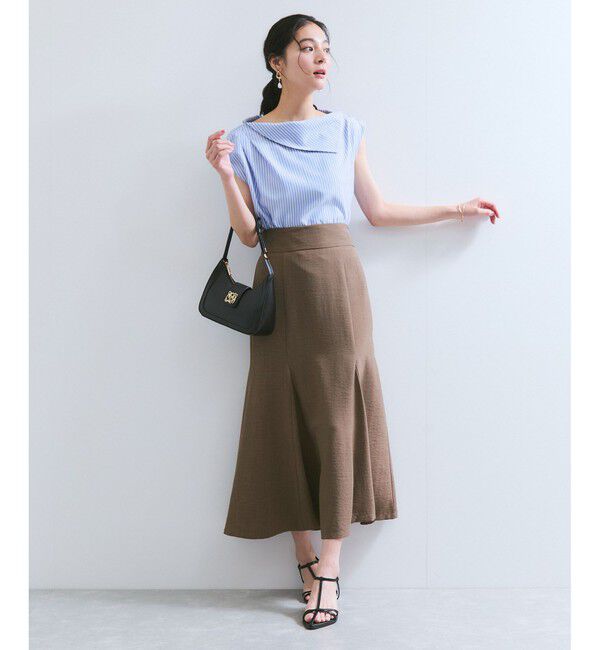 VIS「アシメオフショルブラウス」|シャツ・ブラウス|