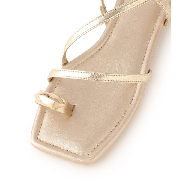 ROPE PICNIC PASSAGE「メタルサムリングサンダル」|サンダル|