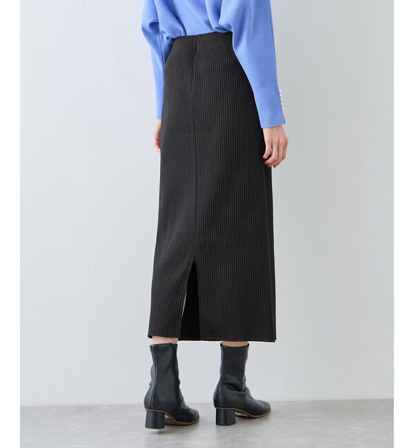 Rope&rsquo;Picnic「トタンテレコ Iラインリブニットスカート」|スカート|