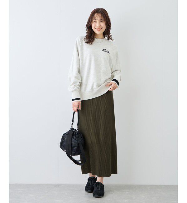 Rope&rsquo;Picnic「トタンテレコ Iラインリブニットスカート」|スカート|