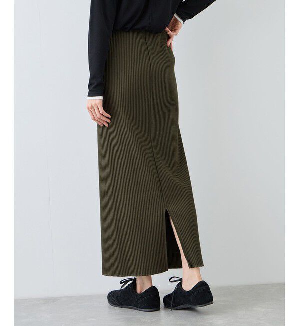 Rope&rsquo;Picnic「トタンテレコ Iラインリブニットスカート」|スカート|