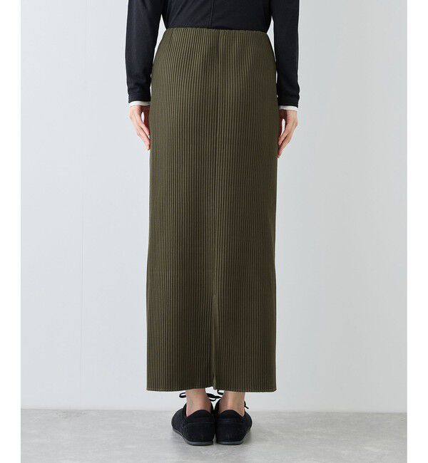 Rope&rsquo;Picnic「トタンテレコ Iラインリブニットスカート」|スカート|