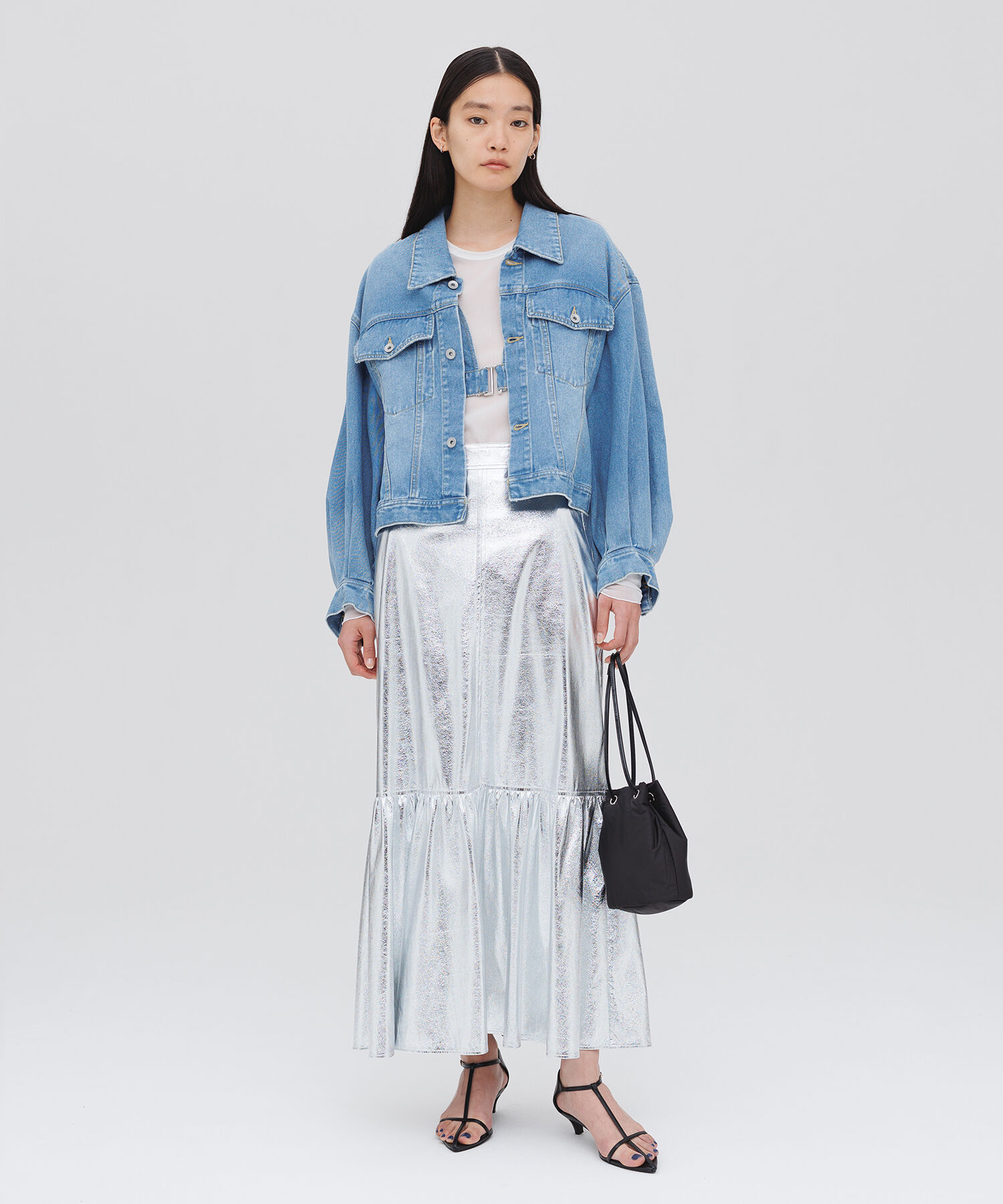 ADAM ET ROPE'「【サステナブル】デニムブラ」|その他|