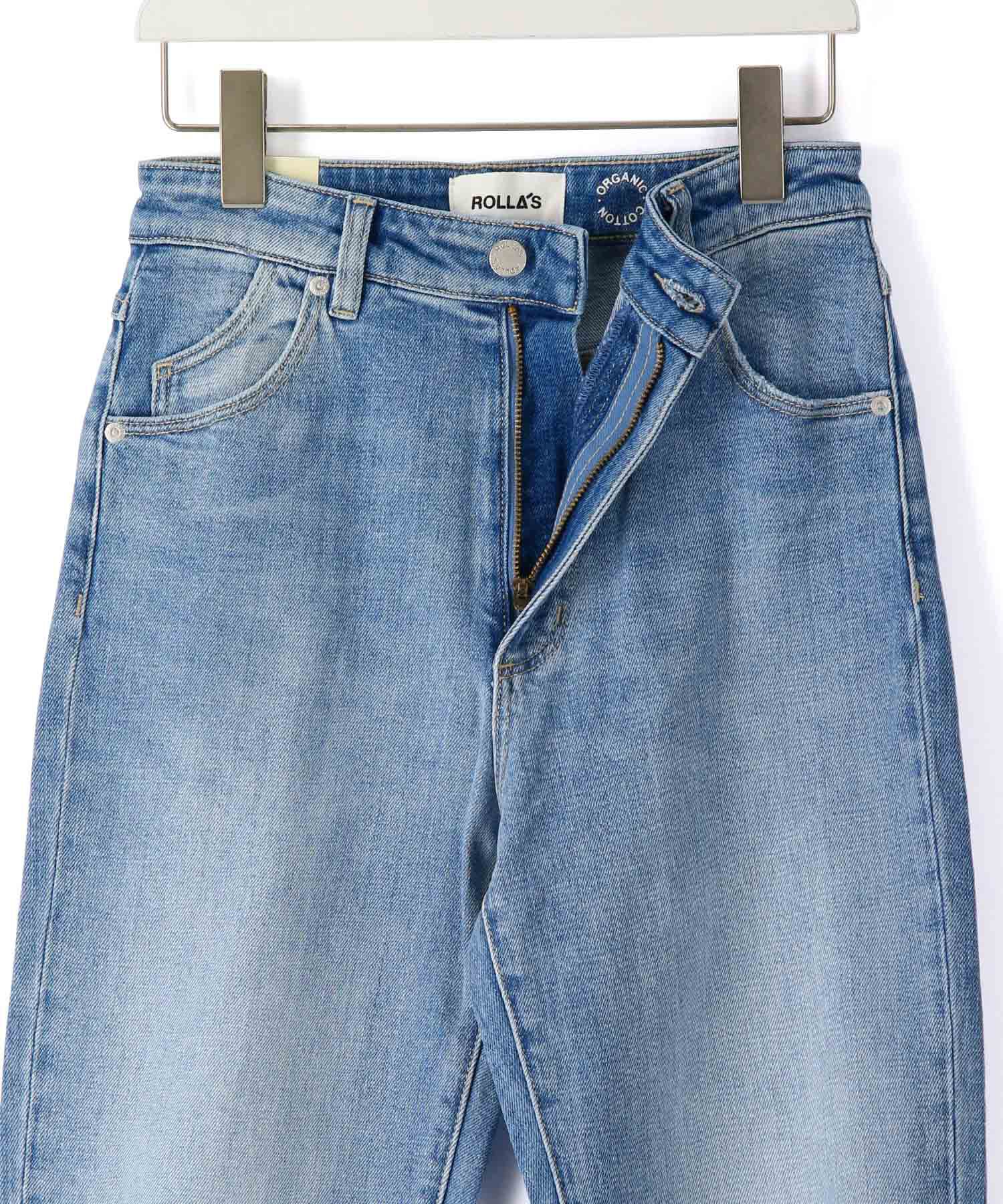 ADAM ET ROPE'「【ROLLA'S】ORIGINAL STRAIGHT BLEEKER WORN」|デニム|